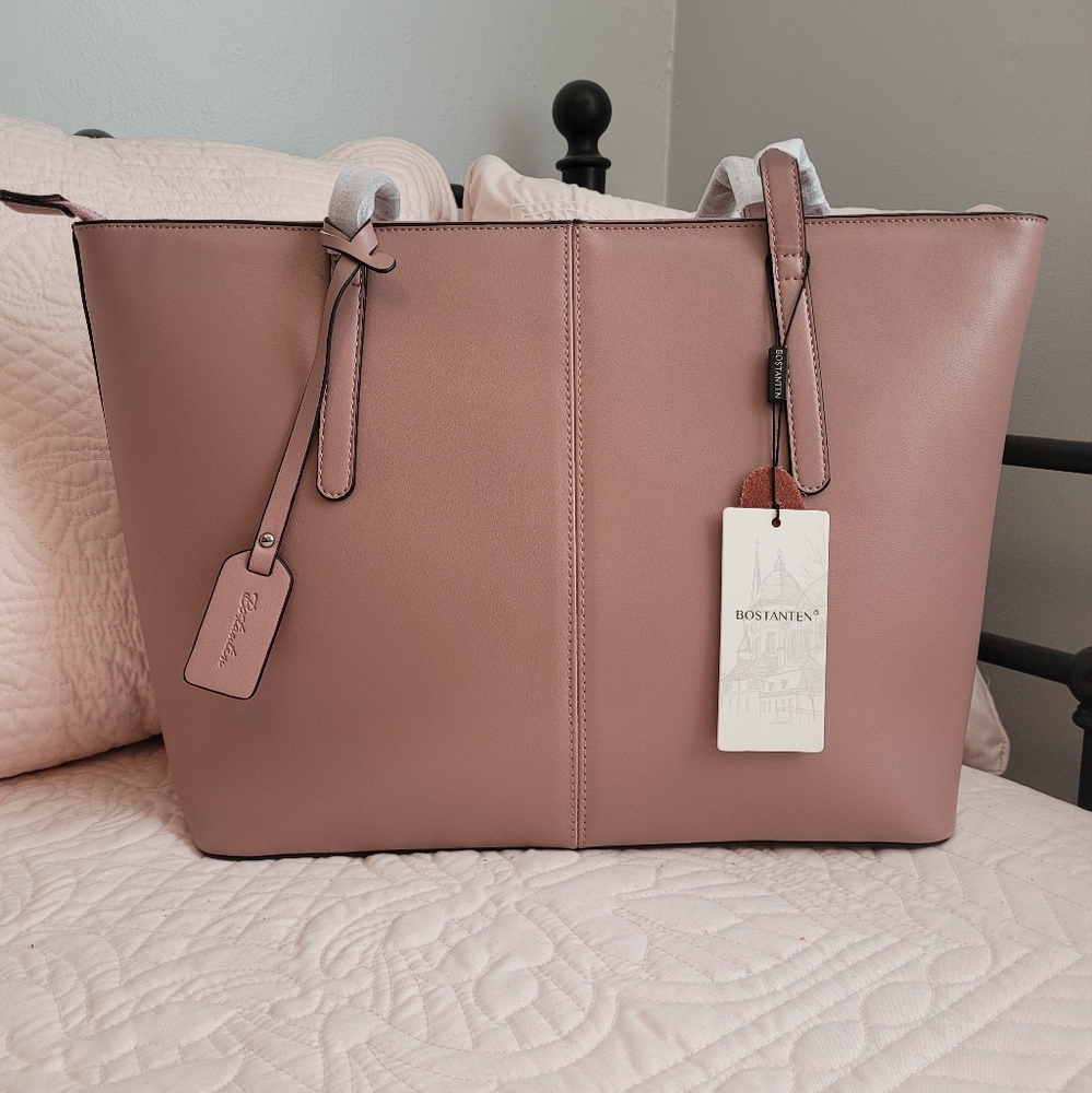 Bostanten Leather Tote